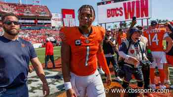 Justin Fields and the Bears having rough go of it; QB Power Rankings; NBA teams needing a shooter are in luck