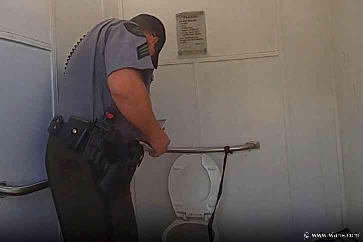 Woman rescued from outhouse toilet after climbing in to retrieve Apple Watch, Michigan police say