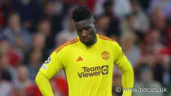 Andre Onana: Goalkeeper takes responsibility as Manchester United lose at Bayern Munich