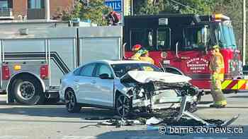 Investigation underway in Barrie after driver leaves scene of crash