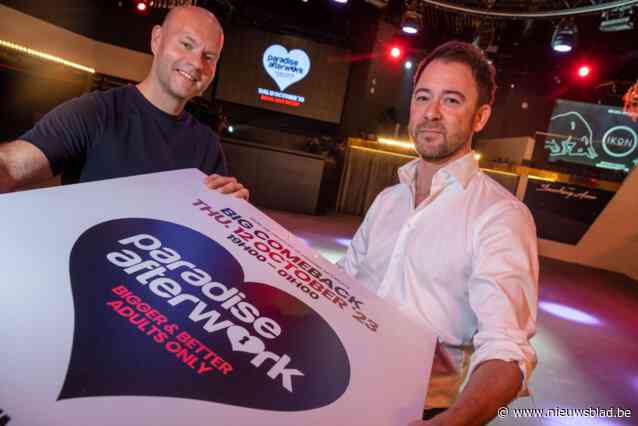 Paradise Afterwork brengt unieke feestavond naar IKON: “Een pretpark voor volwassenen met internationale allure”