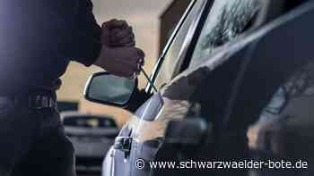Polizei sucht Zeugen: Mehrere Fahrzeuge in Nagold aufgebrochen