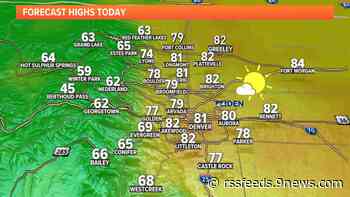 Last days of summer looking warm and dry