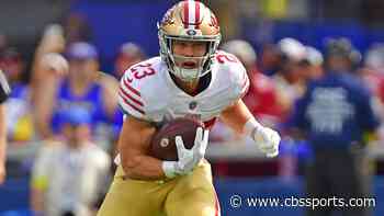 49ers vs. Giants props, odds, best bets, AI predictions, TNF picks: Christian McCaffrey goes over 78.5 yards