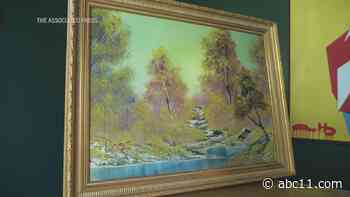 Bob Ross' first TV painting, completed in a half an hour, goes on sale for nearly $10 million