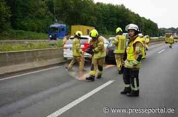 FW Ratingen: Verkehrsunfall BAB 3