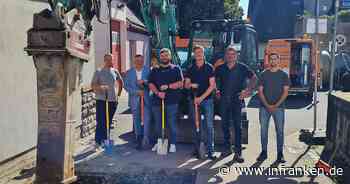 Volkach: Einjährige Baumaßnahme gestartet - Frank-Ritter-Straße wird saniert