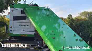 Essex school pupils seriously injured in Clavering bus crash