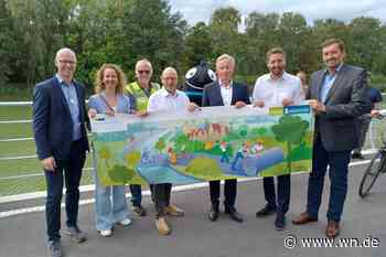 Feier für die fertige Kanalpromenade