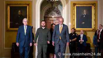 Selenskyj auf schwieriger Mission in Washington