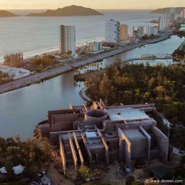 Tatiana Bilbao Estudio completes ruin-like aquarium in Mexico