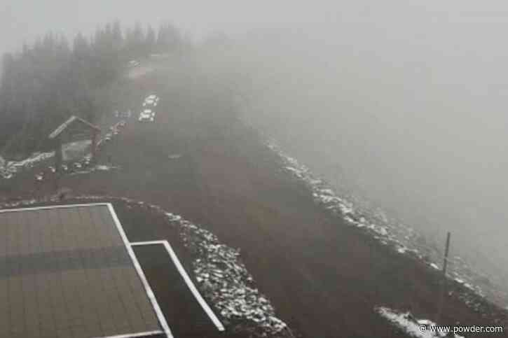 Washington Ski Resort Catches First Flakes Of Winter