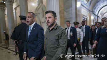 Selenskyj in Washington: Ukrainischer Präsident kämpft um Unterstützung