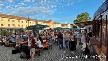 Sommer, Sonne, Kulinarik und Livemusik auf dem Traunreuter Foodtruckfestival