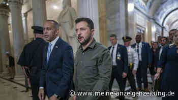 Selenskyj in Washington: Ukrainischer Präsident kämpft um Unterstützung