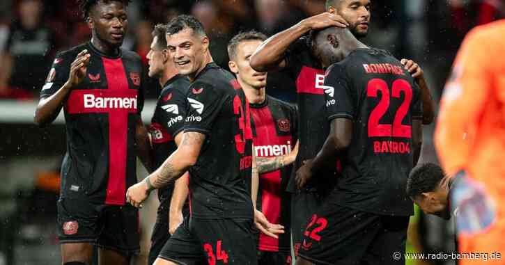 4:0 gegen Häcken: Bayer zaubert auch in der Europa League