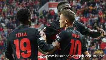 Offensives Feuerwerk: Bayer überrollt Häcken zum Europa-League-Auftakt