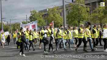 Auch Westermann bestreikt: Handelsbeschäftigte fordern mehr Geld
