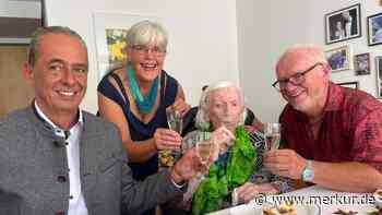 Marlies Plaster feiert ihren 100. Geburtstag und hat einen Wunsch