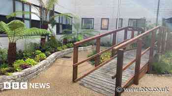 'Healing garden' opens for critical care patients in Cornwall