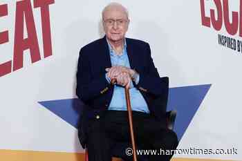 Sir Michael Caine makes rare public appearance at age 90