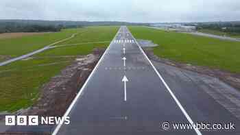 Southampton Airport's extended runway completed