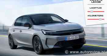 De vernieuwde Opel Corsa is vanaf nu beschikbaar voor private lease