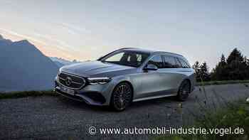 Mercedes E-Klasse T-Modell: Sänfte mit Stern