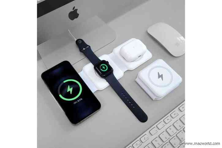 Power is now portable with this handy 3-in-1 wireless charging pad for only $32.99.