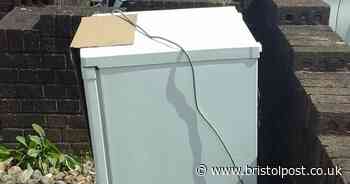 Man fined £1,500 after dumping freezer with note saying 'free to collector'