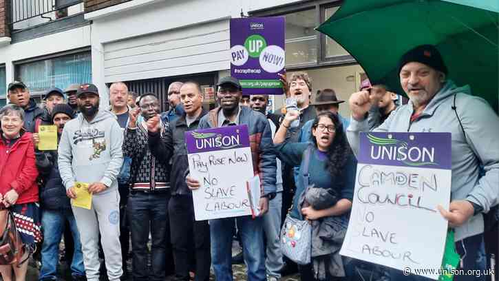 Camden traffic wardens celebrate pay deal after 59 days of strike action