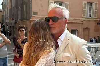 David Ginola's daughter married as football icon joins lavish St Tropez wedding celebration