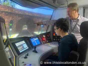 Herne Hill teen and dad dreams come true with train-driving experience