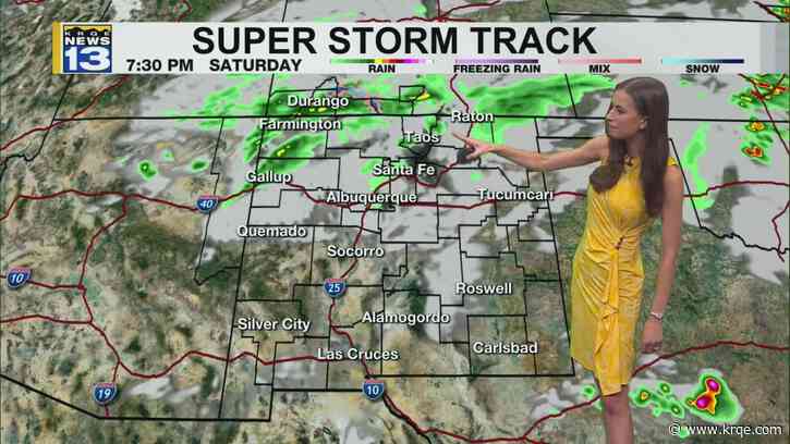 More clouds and breezy conditions around New Mexico