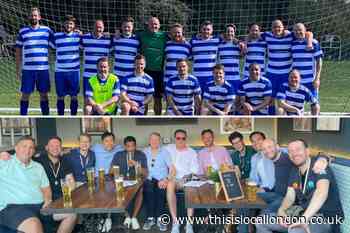 Foots Cray Rugby Club: Petts Wood dads charity football game