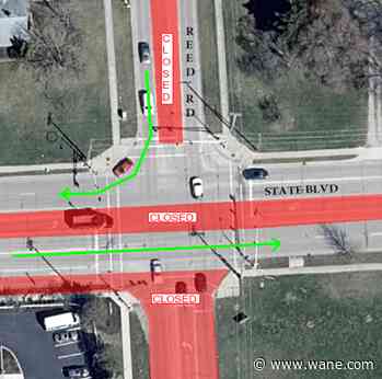 Construction thickens at intersection of State Boulevard, Reed Road