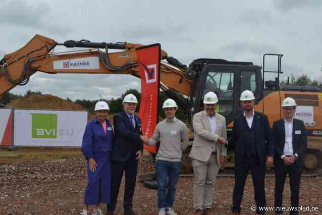 Projectontwikkelaar BVI.EU start met symbolische eerste spadesteek de bouw van het Heermeers Green Business Park: “Zeer duurzaam bedrijvenpark met 39 modulaire eenheden voor kmo’s”