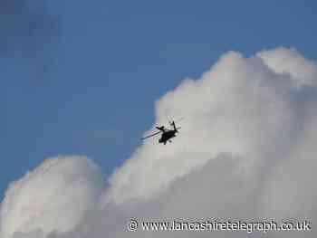 Clitheroe: Apache and Wildcat military helicopters spotted