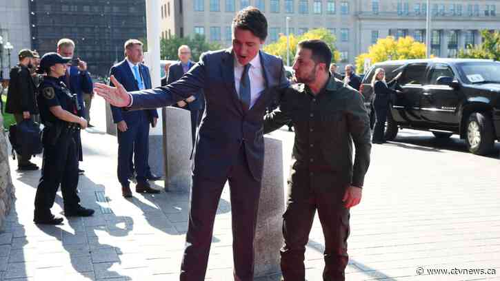 'A very exciting day for Canada': Ukrainian President Zelenskyy on Parliament Hill