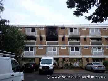 Evenwood Close Putney: Block of flats evacuated due to fire