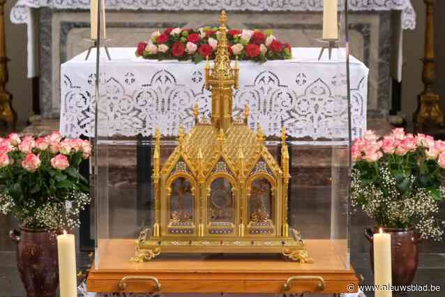 Reliekschrijn van heilige Thérèse Van Lisieux 24 uur in Troostbasiliek te bewonderen