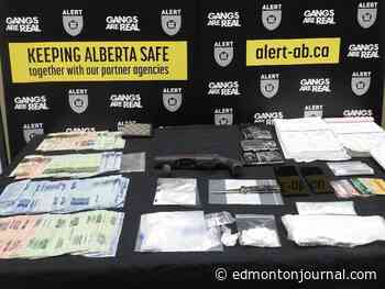 Sawed-off gun, cash, drugs seized in Fort McMurray bust: ALERT