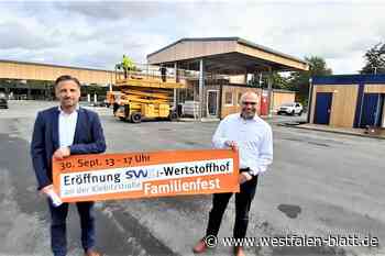 Am neuen Wertstoffhof gibt's auch Kompost zu kaufen