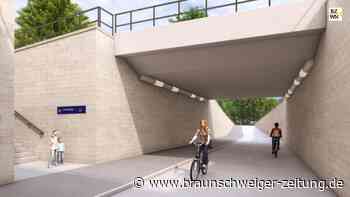 Bahnübergang Grünewaldstraße in Braunschweig: Es wird ernst