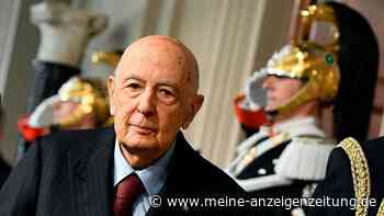 Italiens Ex-Präsident Napolitano mit 98 Jahren gestorben