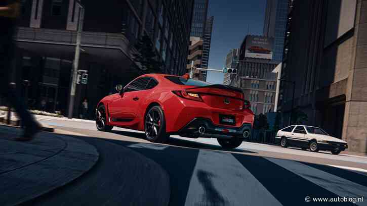 Vernieuwde Toyota GR86 is trots op zijn voorvader