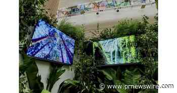 Hisense presenta el televisor Hero Mini-LED ULED, el U8, en el evento 'Portals to Beyond' en Sudáfrica