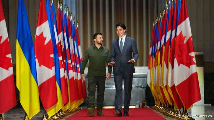 As it happened: Zelenskyy visits Canada, addresses Parliament as PM pledges $650M in Ukraine aid