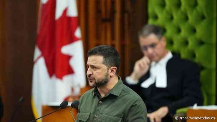 Highlights from Ukraine President Volodymyr Zelenskyy’s speech in Canada’s Parliament