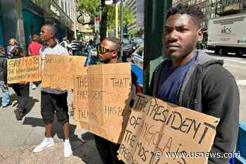 At the Edge of the UN Security Perimeter, Those With Causes (And Signs) Try to Be Heard